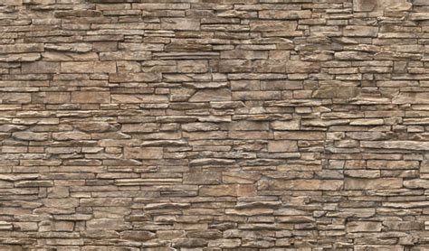 Stacked Stone Wall Texture Wall Design Ideas