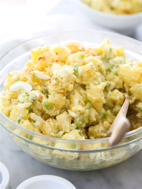 Place the potatoes into a pan of salted boiling water and cook for 15 minutes or until tender when pierced with the tip of a knife. Best foods mayonnaise classic potato salad recipe ...