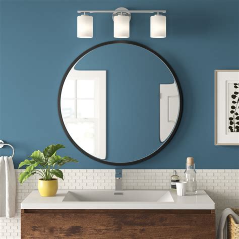 Zipcode Design™ New Milford Round Metal Wall Mirror And Reviews Wayfair