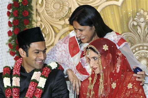 shoaib malik and sania mirza wedding photos celebrities wedding photos marriage photos of