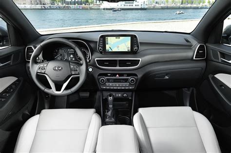 The hyundai tucson was created to easily accommodate any task on your busy here are the hyundai tucson interior dimensions for 2021 2019 Hyundai Tucson-interior