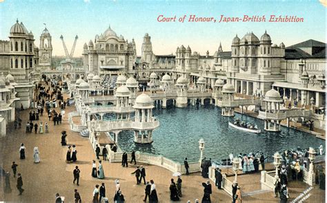 Court Of Honour Japan British Exhibition London 1910 Old TokyoOld