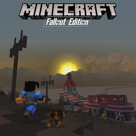 Minecraft Mash Up Fallout