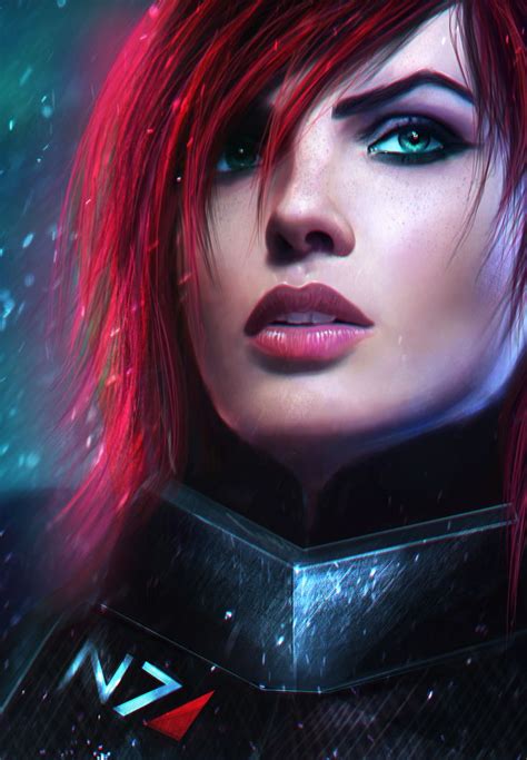 Commander Shepard Mass Effect Characters Mass Effect Art Mass