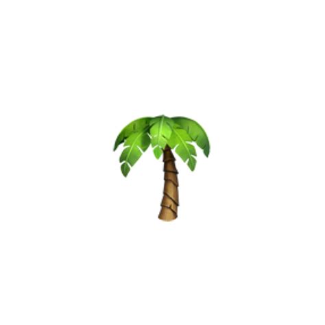Transparent Palm Tree Emoji Png