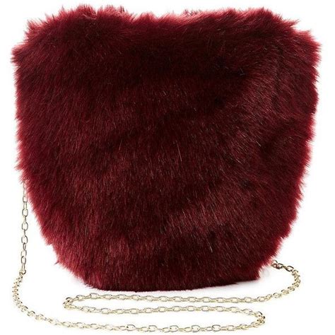 Charlotte Russe Faux Fur Crossbody Bag 17 Liked On Polyvore