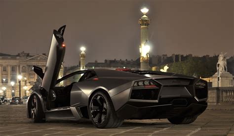 Luxury Lamborghini Cars Lamborghini Reventon Black