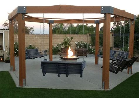 One word of caution, make sure you read the instructions especially on venting your fire pit. Build Your Own Fire Pit Swing Set - DIY projects for everyone!