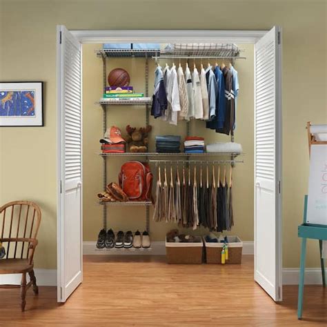 ClosetMaid ShelfTrack 5 Ft To 8 Ft 12 In D X 96 In W X 78 In H