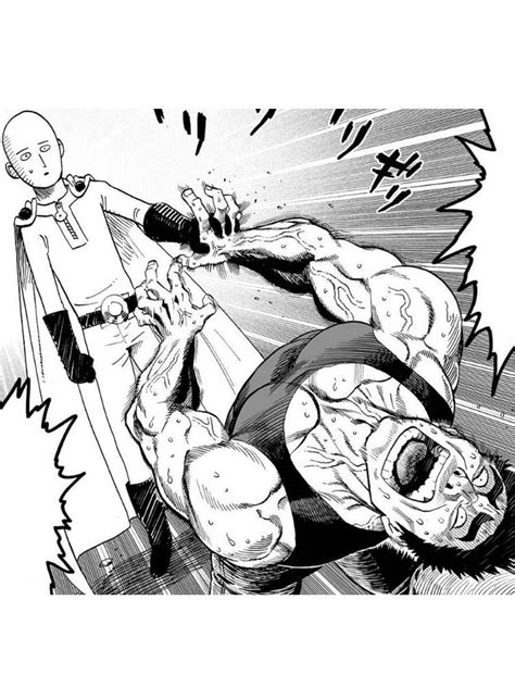 Saitama And E Bang Comendo Para Colorir Imprimir E Desenhar Colorirme