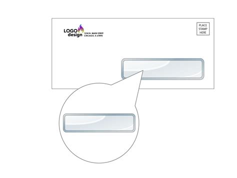 Custom Right Window Envelopes Custom Business Window Envelopes