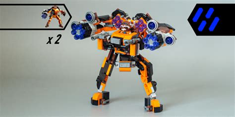 Lego Moc 76243 X 2 Rocket Mech Armor Upgrade By Ransomfern