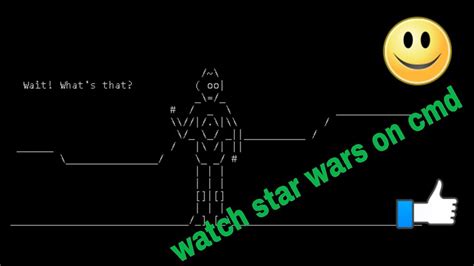 Most of us geeks have watched the epic star wars movie countless times. How to watch Star Wars on Command Prompt (Tech Tricks ...