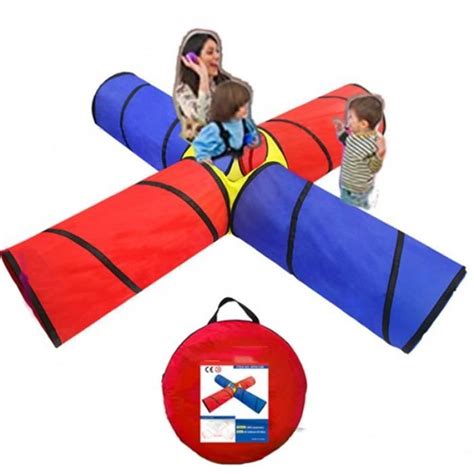Tunnel Enfant X 4 Parc Bebe Pliable Tente Pop Up Kids Toys Jeux Enfant