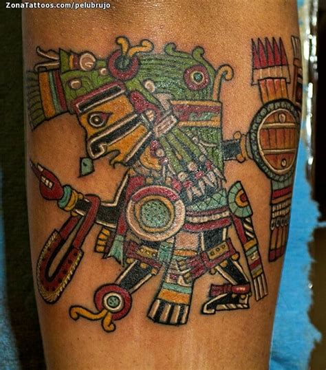 Tatuaje De Aztecas Antebrazo Prehispánicos