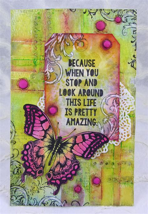 Art By Wanda This Life Is Pretty Amazing Art Journal Page