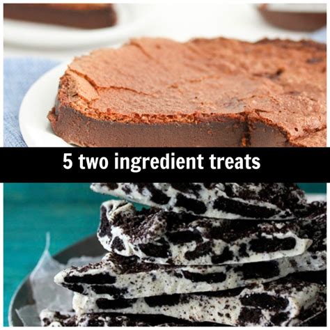 5 simple two ingredient dessert recipes desserts dessert recipes two ingredient desserts