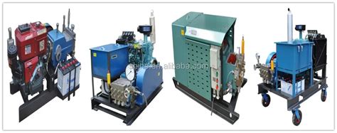 250 Bar Electric High Pressure Sewer Jetting Machines Water Jet