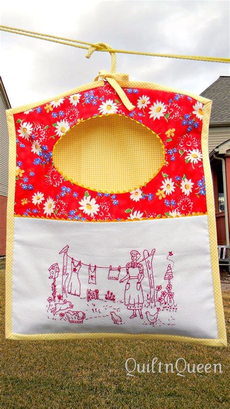 Free Printable Clothespin Bag Pattern