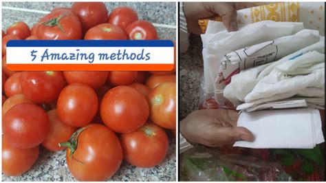 Best Easy Methods To Store Tomatoes For Longtime How To Store