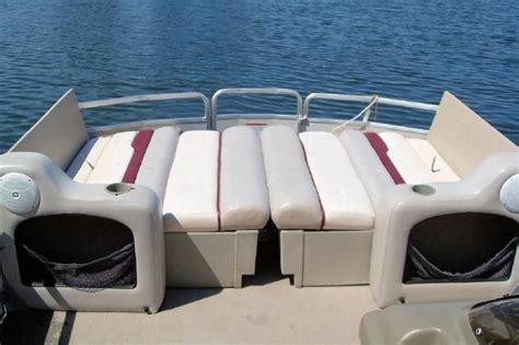 Pontoon Seat That Converts To A Bed Fishing Boat Accessories Pontoon