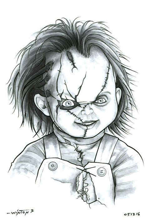 Artist and dad tom curtis shares kids drawings on an instagram called things i have drawn. Chucky by ByronWinton.deviantart.com on @DeviantArt ...