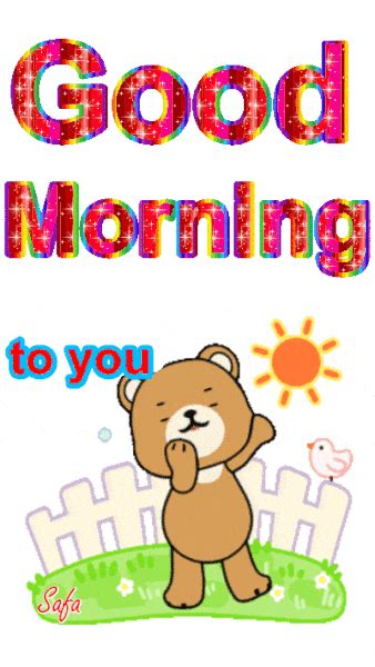 Animated Cartoon Animated Cute Good Morning Images Carcrot