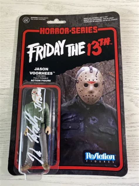 Signed Kane Hodder Reaction Horror Movie Jason Voorhees Friday Th