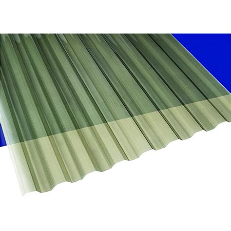 Buy Suntuf 26 In X 8 Ft Solar Gray Polycarbonate Corrugated Roofing