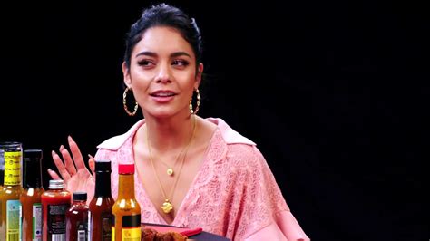 Vanessa Hudgens Does Tongue Twisters While Eating Spicy Wings Hot Ones Season Episode