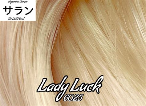 Japanese Saran Lady Luck 6025 Light Blonde Doll Hair Rerooting Etsy