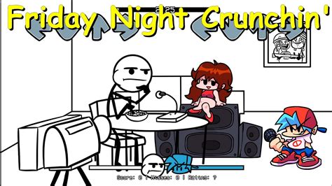 Friday Night Funkin Friday Night Crunchin Vs Cereal Guy Demo Fnf Modhard Youtube