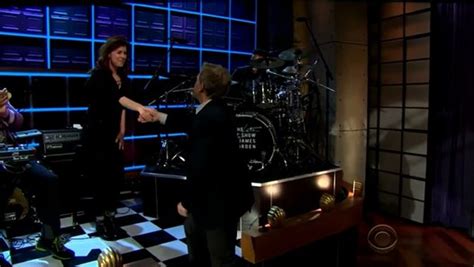 Christoph Waltz Asks James Corden To Introduce Him To The Bands Bass