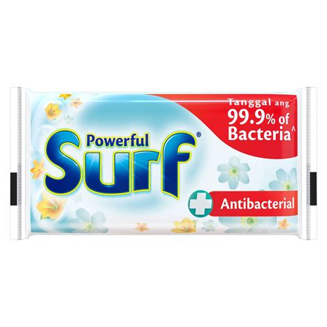 Surf Antibacterial Laundry Bar Detergent 120g Jumbo Cut