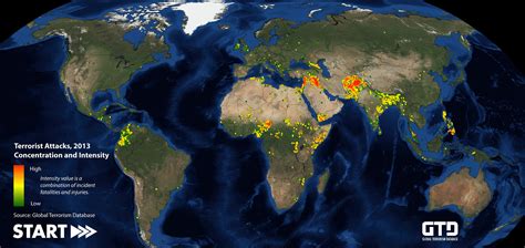 Global Terrorism Data Show That The Reach Of Terrorism Is Expanding