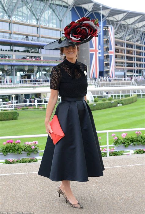 Royal Ascot Ladies Keep Up The Trend For Quirky Hats Derby Outfits