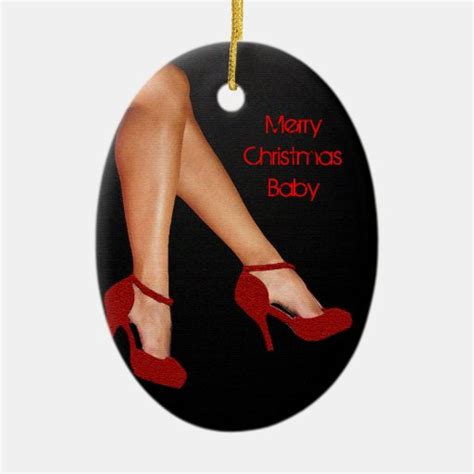 Red Hot Shoes Christmas Ornament Zazzle