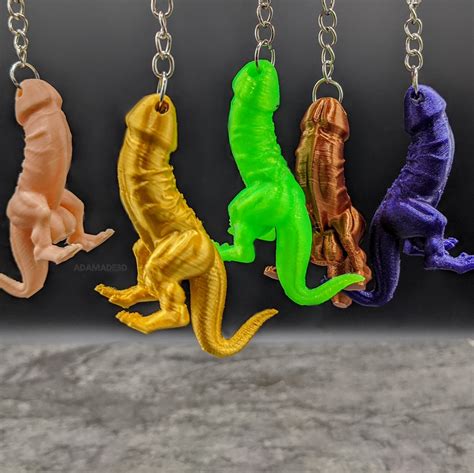 Dino Dick Dickasaurus Keychain Bachelorette Party Favors Etsy