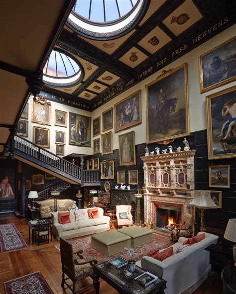 Madresfield Court Interior Decoration Gothic House English Country