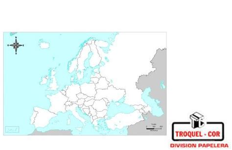 Mapa Pol Tico N Europa Rivadavia