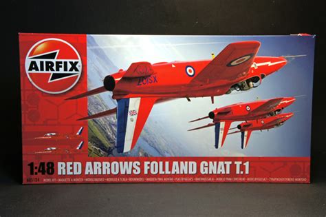Airfix Folland Gnat T1 148 Build Review Scale Modelling Now