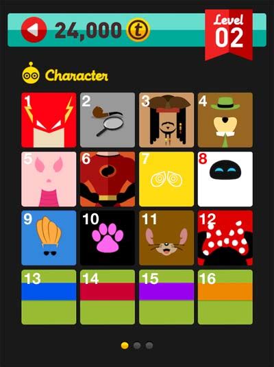 Iconpopquiz Cheats And Solutions Icon Pop Quiz Character Level 2