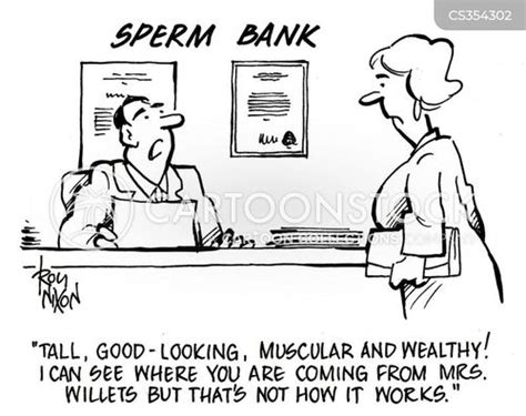 sperm bank cartoons and comics funny pictures from cartoonstock