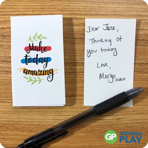 Stay Positive Encouragement Cards - Growing Play