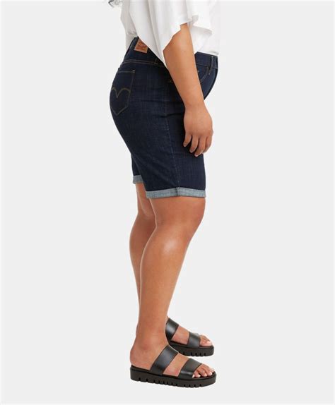 Levis® Plus Shaping Bermuda Jean Shorts 23646 0038 Levis