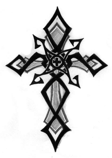 Ideas Of Tattoos For Guys Tribal Cross Tattoo Designs And Meanings