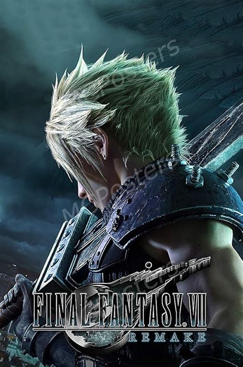 Primeposter Final Fantasy Vii Remake Cloud Strife Poster
