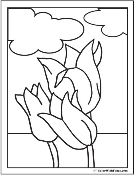 Check spelling or type a new query. Spring flowers Coloring Page: 28+ Customizable Printables