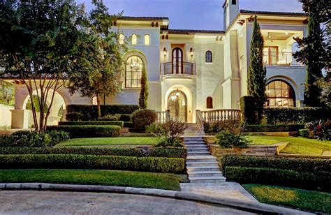 4625 Million Spanish Colonial Mansion In Houston Tx Homes Of The Rich