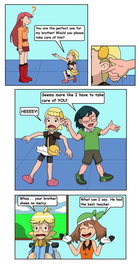 Max Takes Care Of Bonnie By Darkdiddykong On Deviantart Pokemon Funny Pokemon Comics